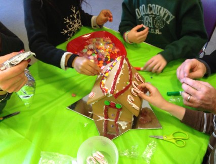 gingerbread house kids