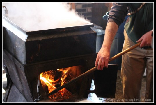 Happy Day westchester ward pound ridge fire sugar shack